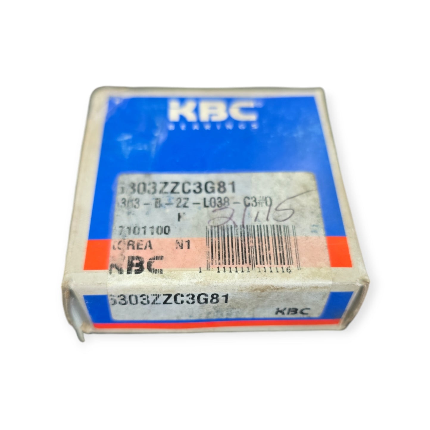 KBC 6303ZZC3G81 Bearing