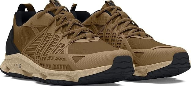 Under Armour Men's Micro G Strikefast Tactical Shoes City Khaki / Black 3024953