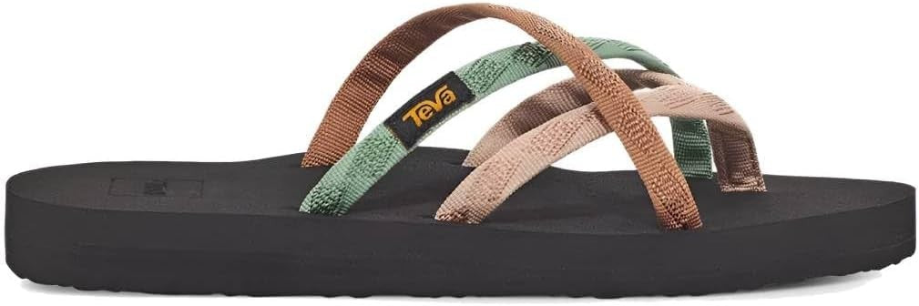 Teva Womens Olowahu Mixed B Maple Sugar Multi - Size 9