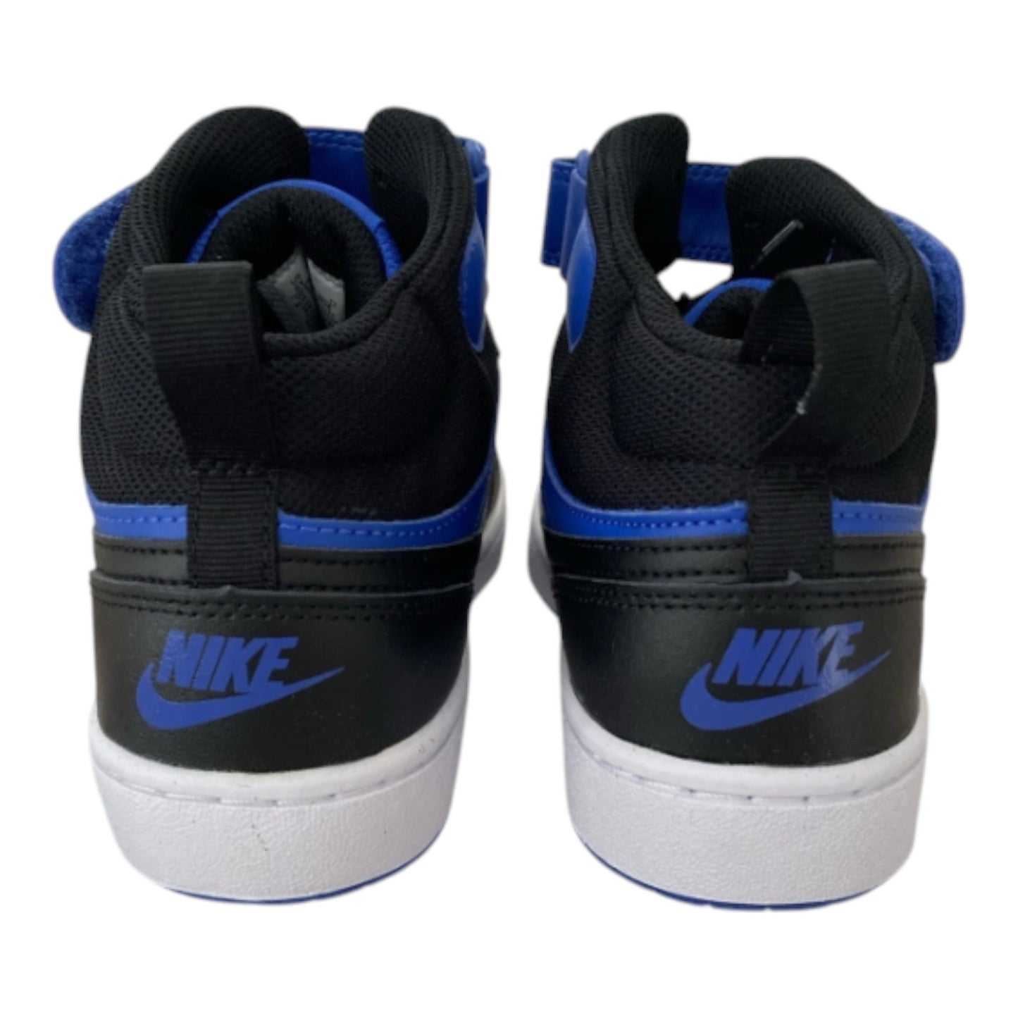 Nike Court Borough Mid 2 | Game Royal/Black - White | Size 4Y | CD7782-404