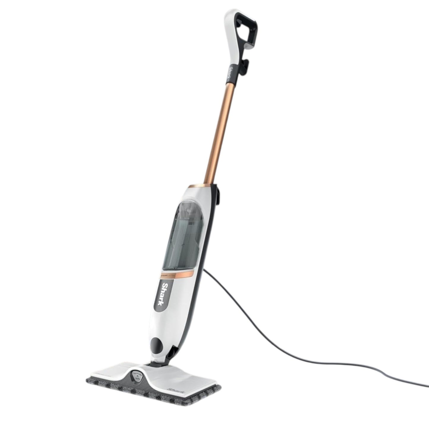 Shark SteamSpot Steam Mop with XL Tank and Washable Pads White S2001