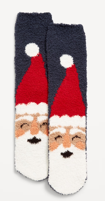 Old Navy Men's Cozy Socks, 1 Size, 2 PACK!