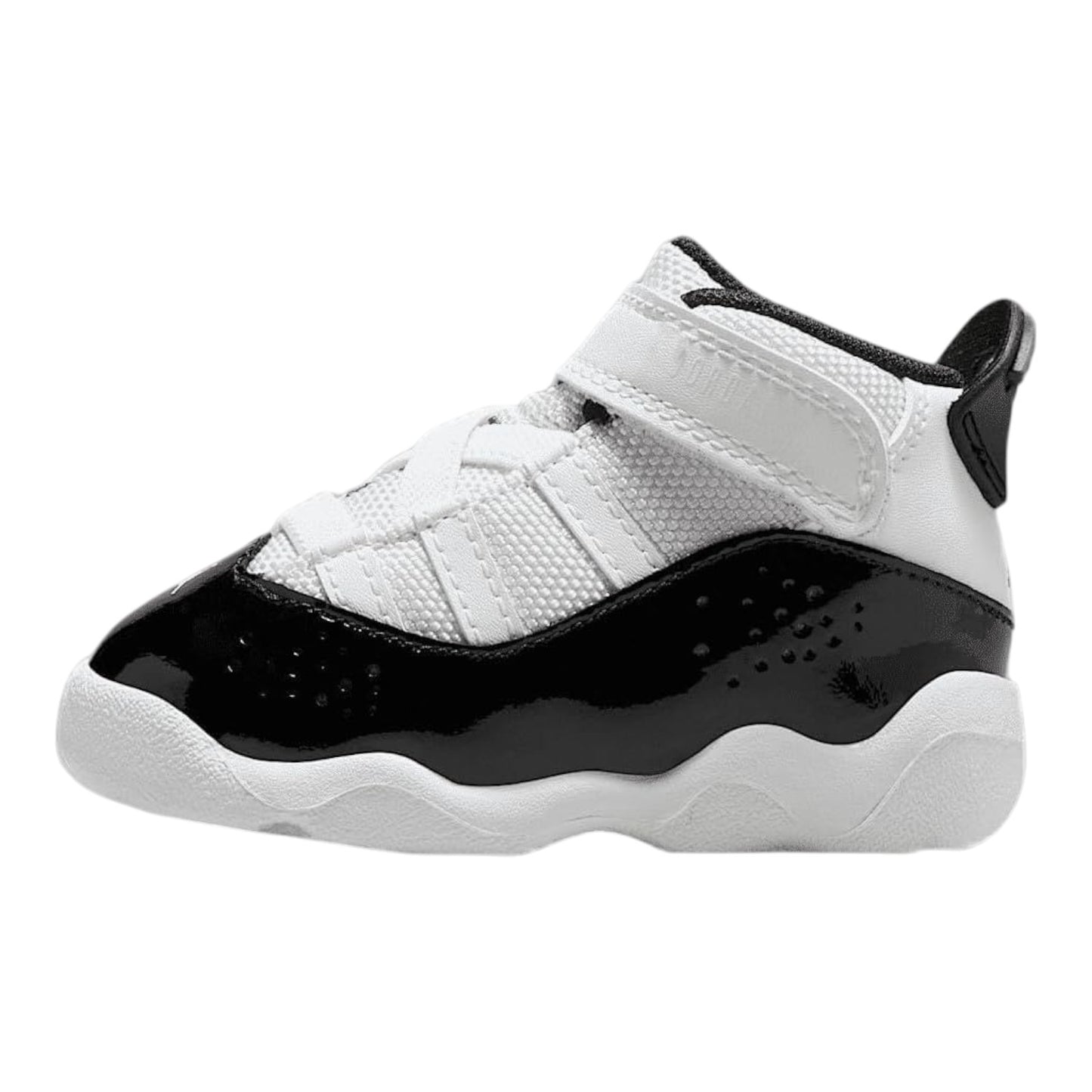 Jordan 6 Rings (TD) Toddlers' Shoes White/Black-Varsity Red 323420-164 10c