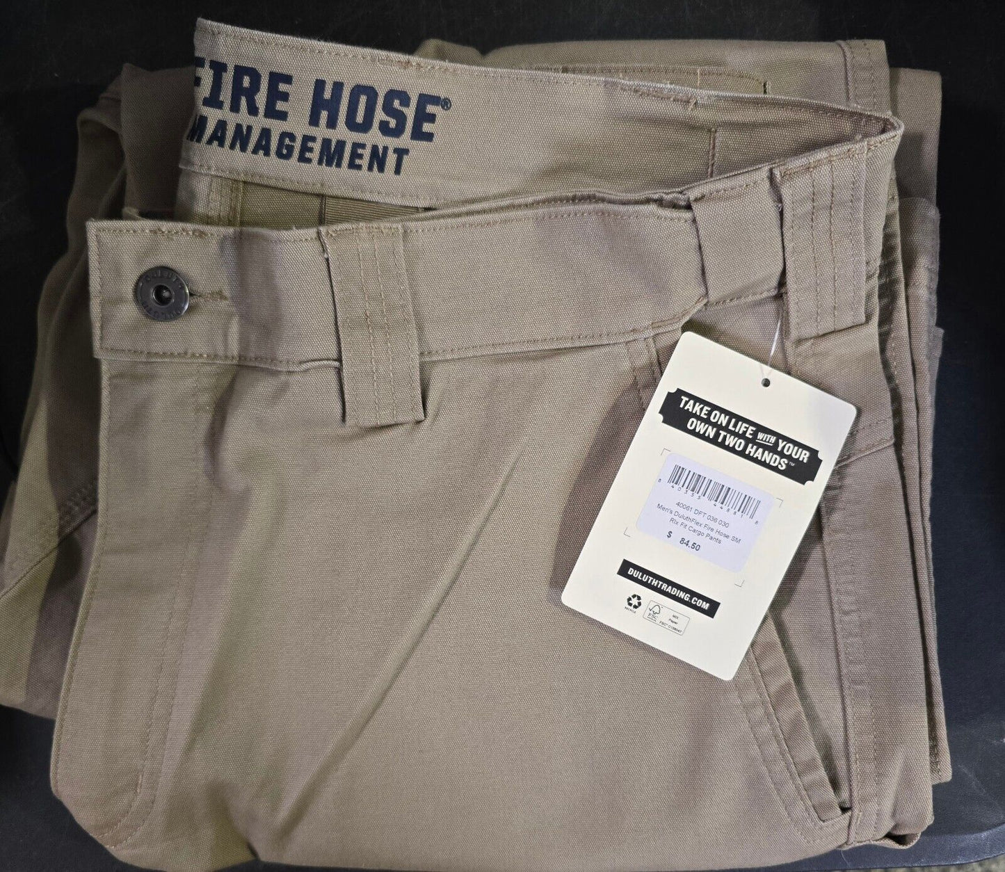 Men's DuluthFlex Fire Hose Sweat Management Rix Fit Cargo Pants, Various