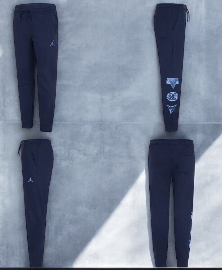 Junior Jordan See Me Shine Boy's Navy Pants,Midnight Navy