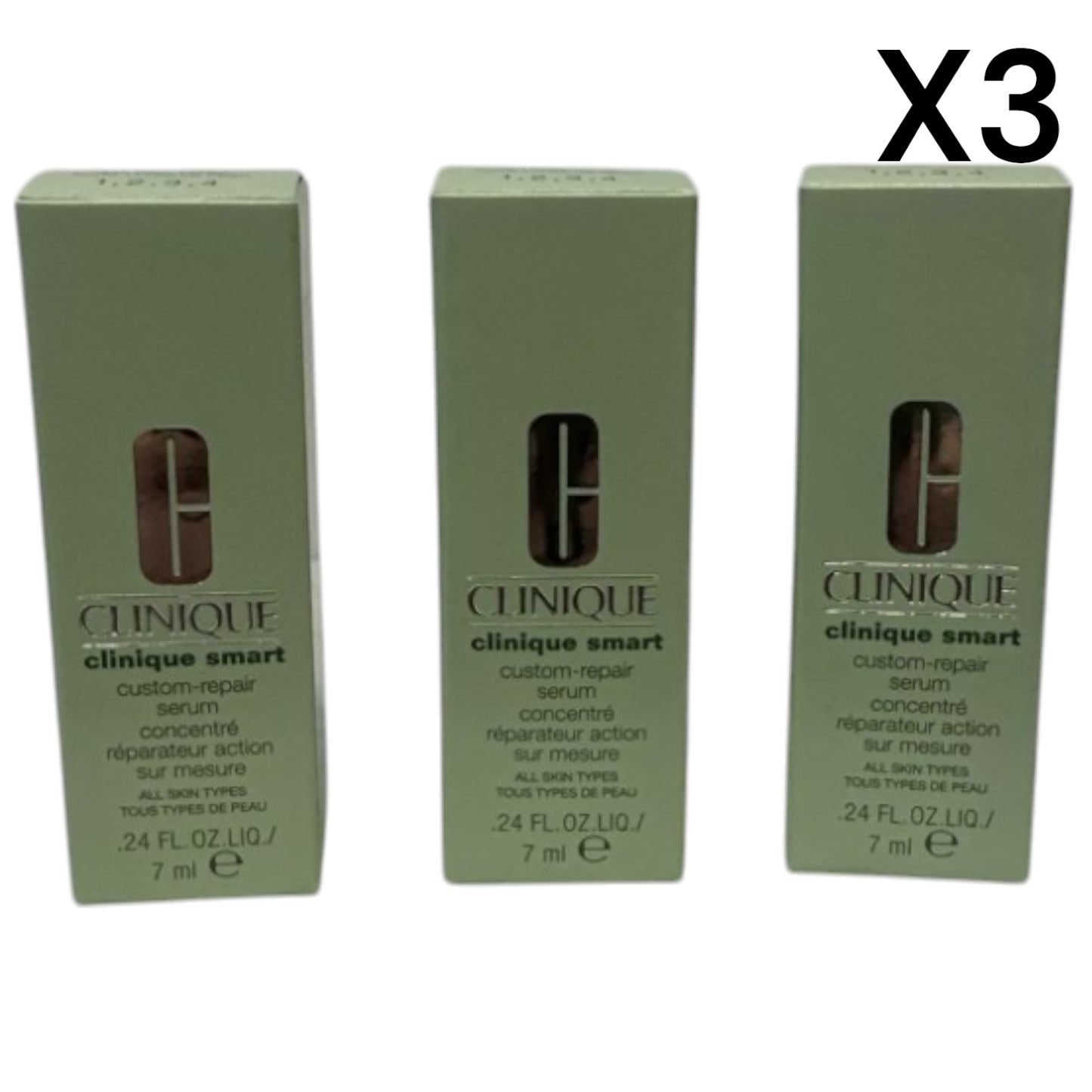 Clinique Moisture Surge 72hr Auto-Replenishing Hydrator Size .24 OZ - 3 Pack
