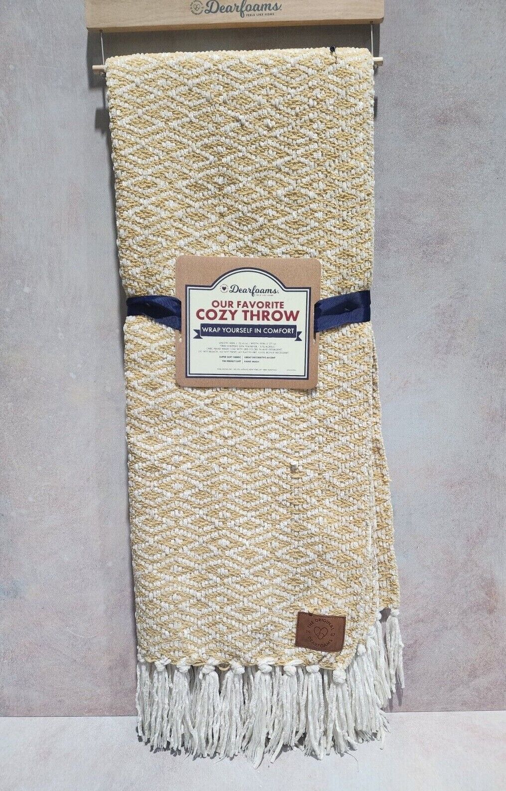 Dearfoams Cozy Throw, Various