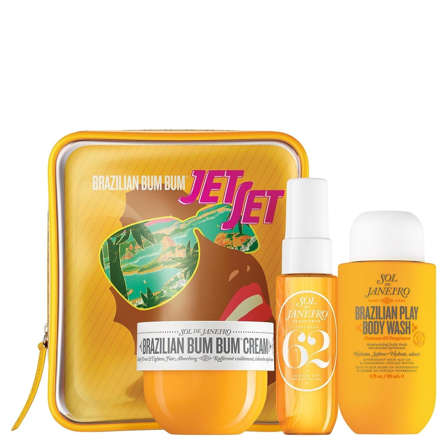 Sol de Janeiro Brazilian Bum Bum 3-piece Summer Jet Set New