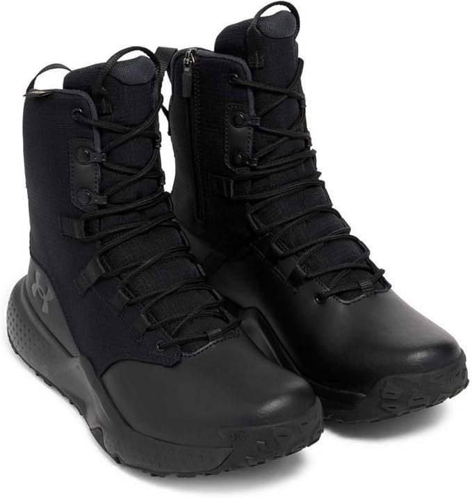 UNDER ARMOUR BOOTS MEN UA MICRO G STELLAR ZIP WP BLK/BLK 3028314-001