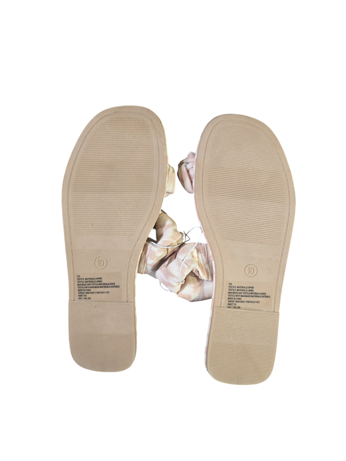 Universal Thread Women's Slip-On Almond Sandals, Size 10