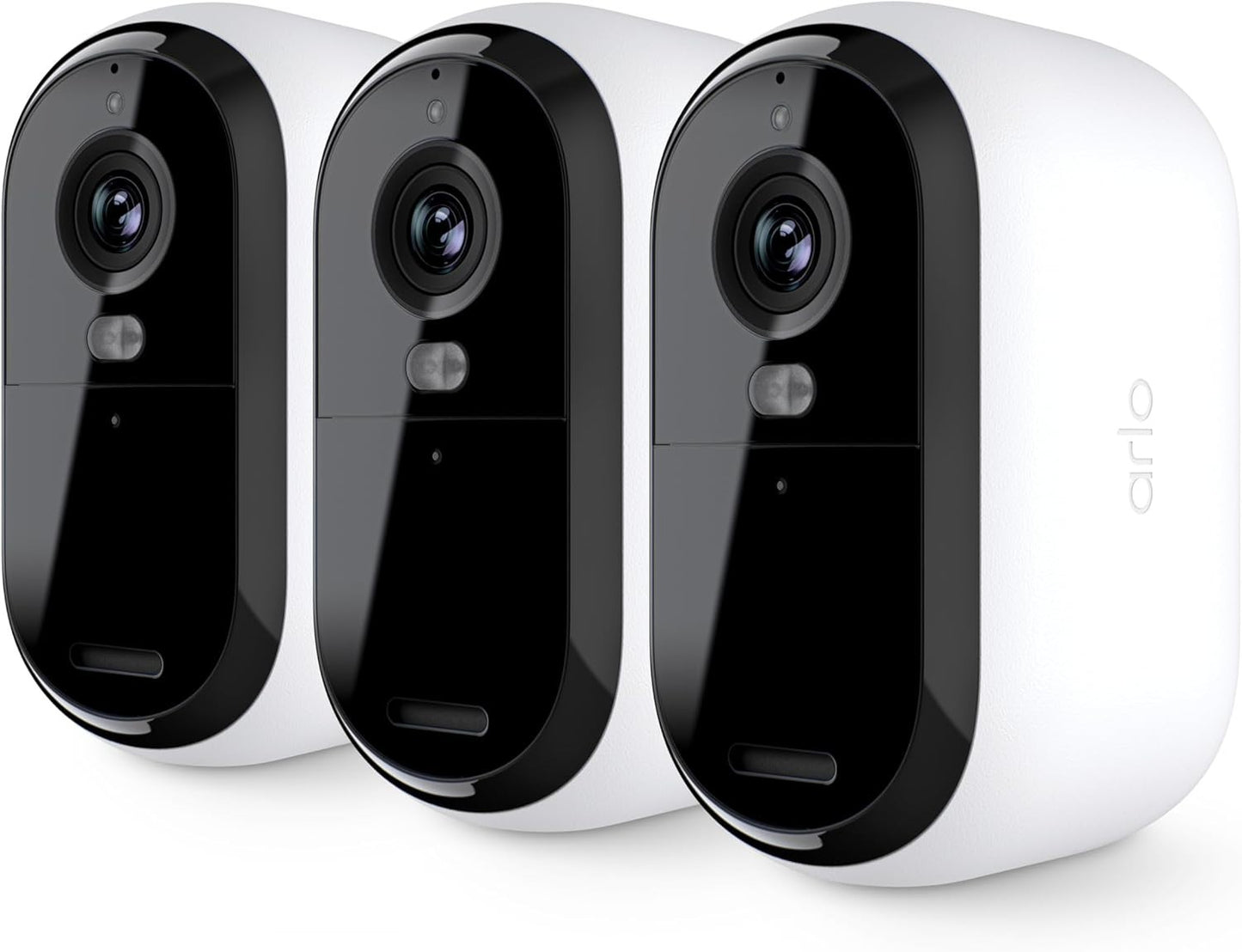 Arlo Essential Security Camera Wireless 1080p HD | Outdoor/Indoor 2nd Gen 3-pack