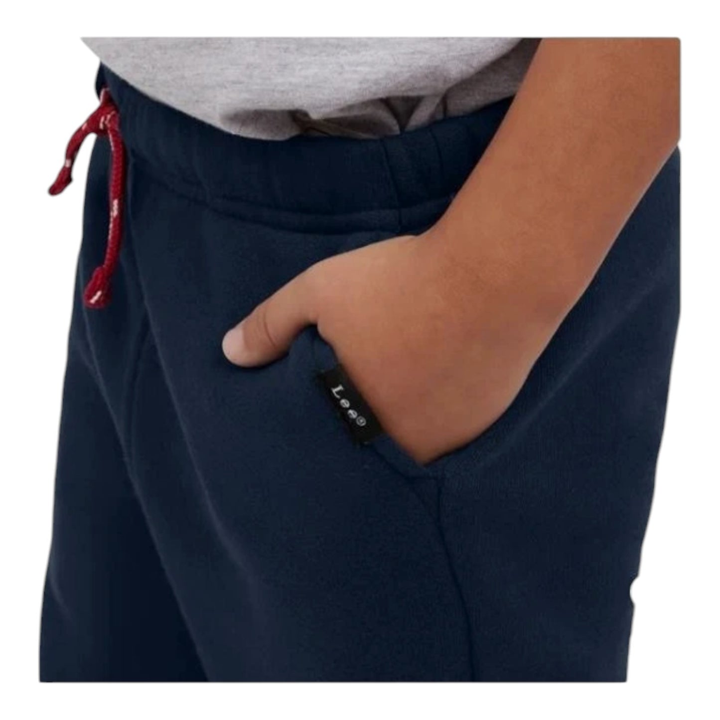 Lee Boys Girls Jogger Light Blue Navy Blue Gray Grey 3-Pack Pants Pockets Active