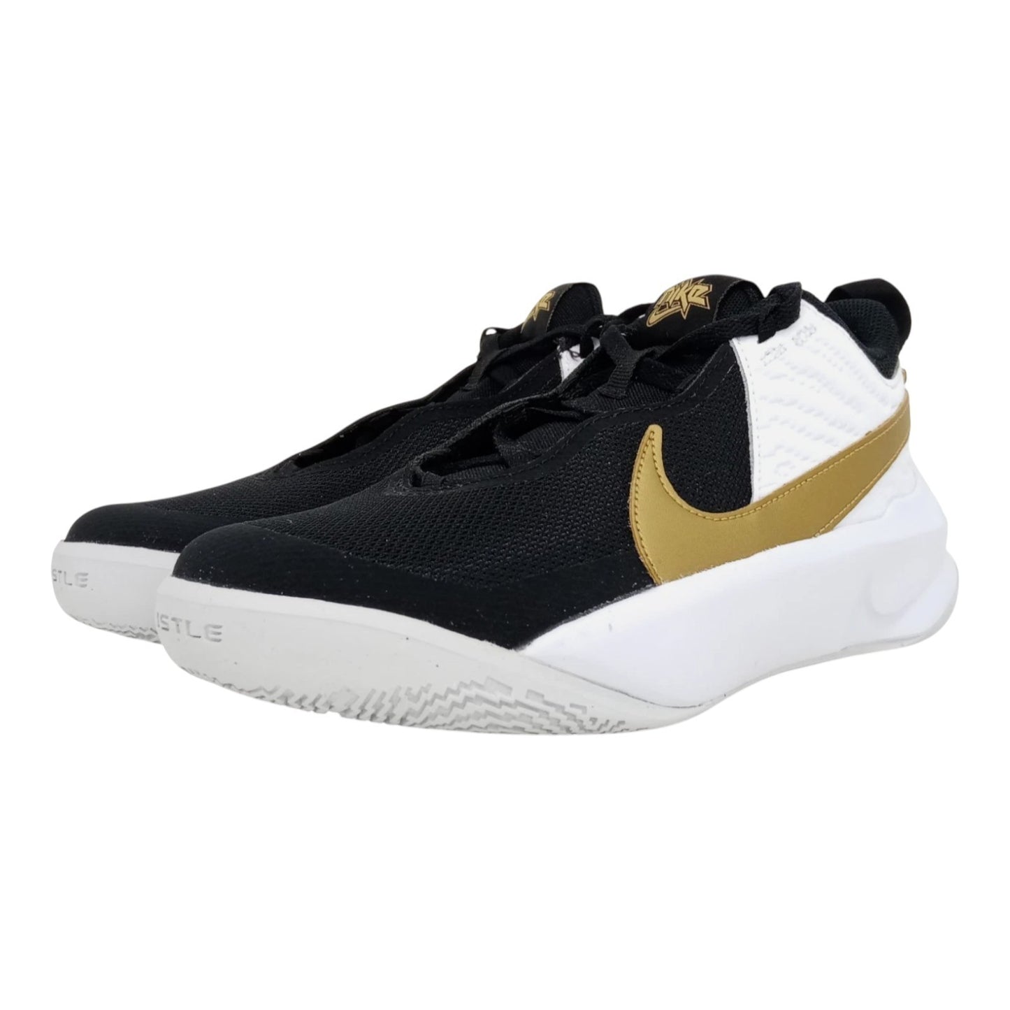 "NEW" Nike Kid's Team Hustle D 10 (GS) Basketball Sneakers Size 5Y, CW6735-002