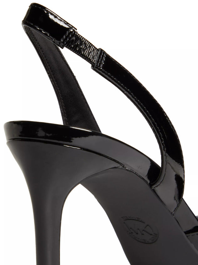MICHAEL Michael Kors Alina Flex Slingback Pumps - Black Patent Leather