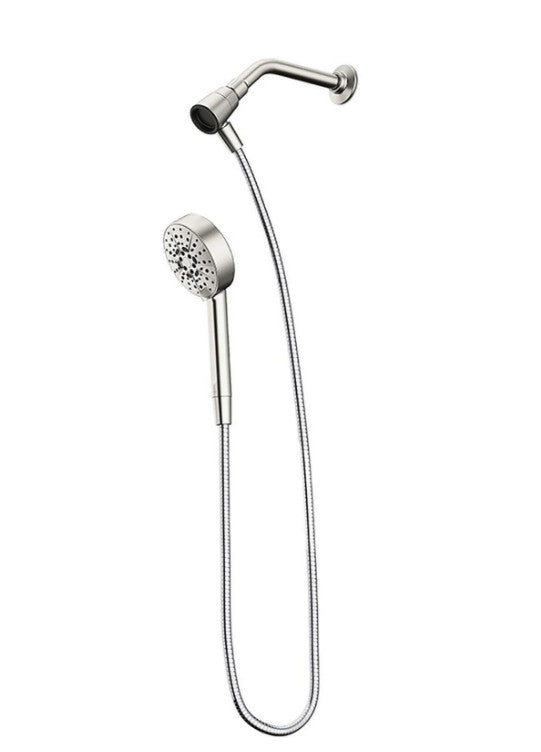 KOHLER - Lively 4-Spray Patterns Handheld Shower Head - Vibrant Brushed Nickel