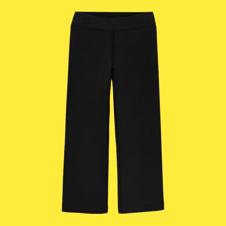 Primary Girl's Cozy Boot Cut Legging, Black, 5