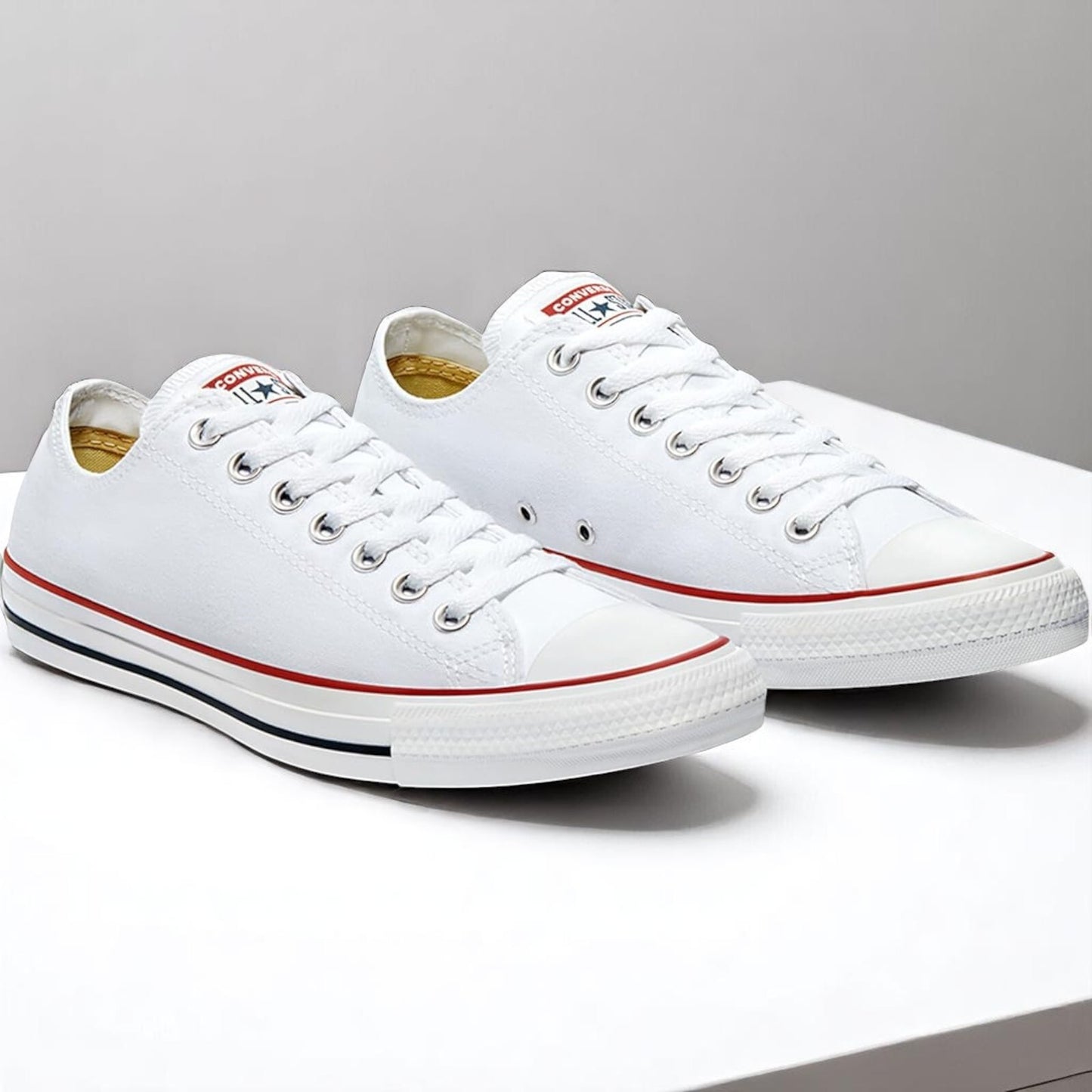 *NEW* Unisex Converse Chuck Taylor All Star Classic Low Optical White (M7652) π