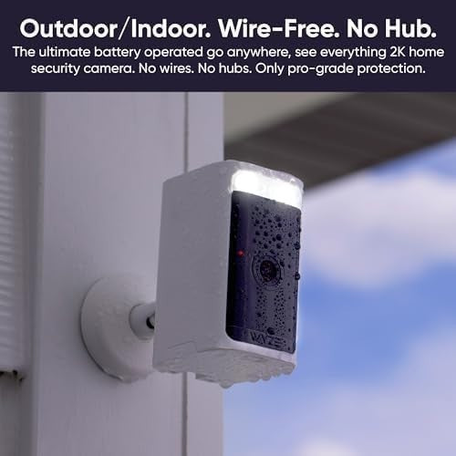 Wyze Battery Camera Pro Night Vision Indoor/Outdoor - SEALED