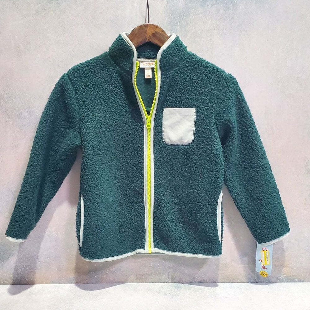 Cat and Jack Kid's Fleece, Green, Various