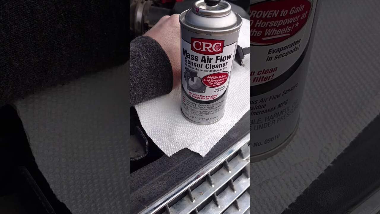 CRC Mass Air Flow Sensor Cleaner, 4.5 Wt Oz, 05610