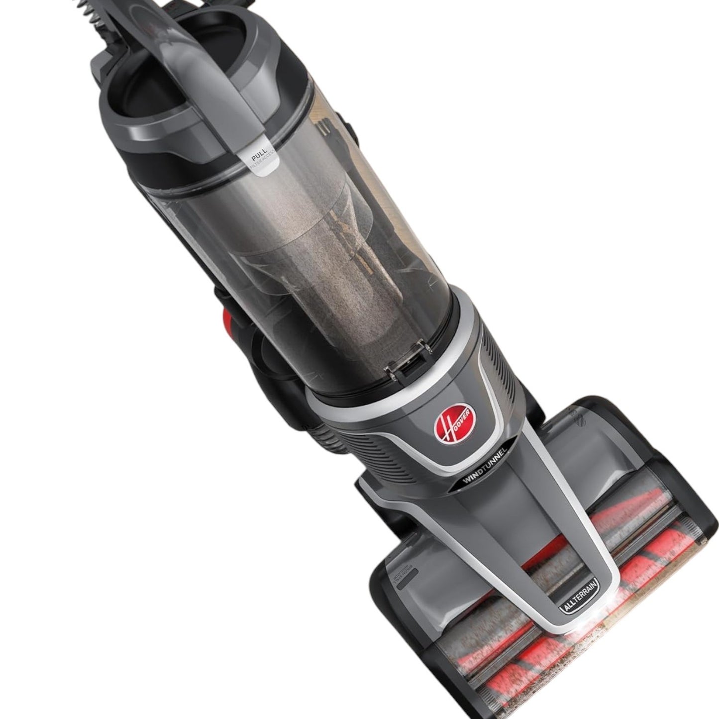 Hoover WindTunnel All-Terrain Dual Brush Roll Bagless Vacuum Cleaner, HEPA