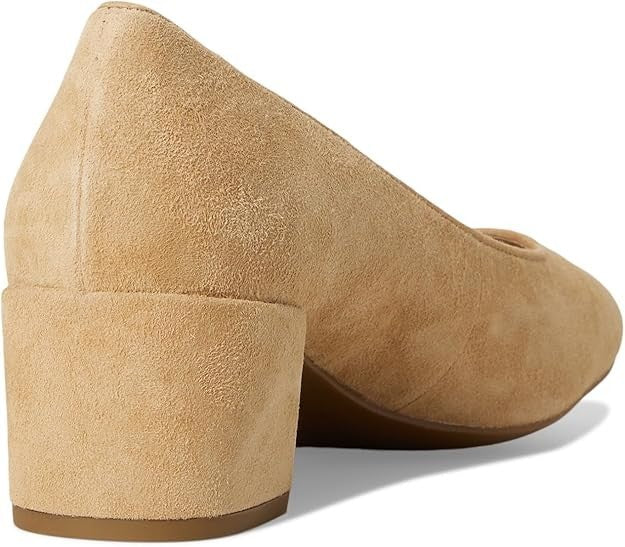 COLE HAAN Goto Shayla Block Heel Pump Women's Size US 9.5 B - Tuscan Sand