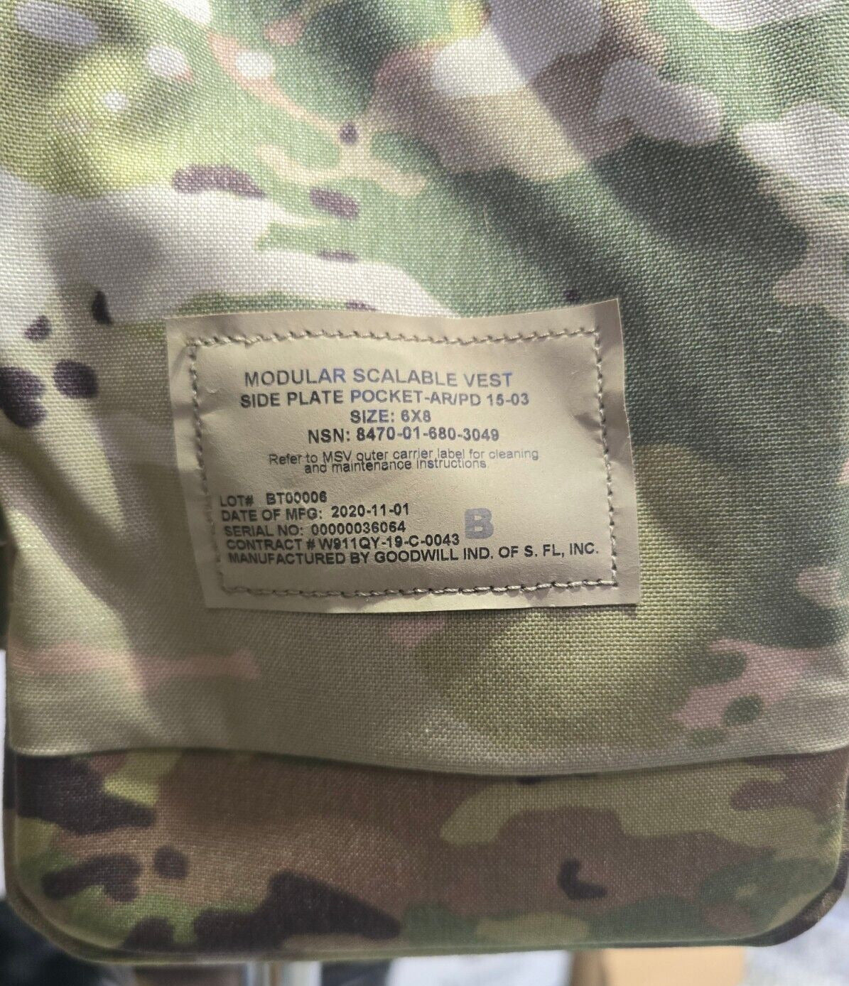 NEW KDH Multicam Modular Gen II Laser Cut Scalable Plate Carrier Vest Complete