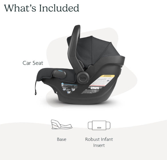 UPPABABY 1002-MSA-US-JKE Mesa V2 Infant Seat, Jake Charcoal