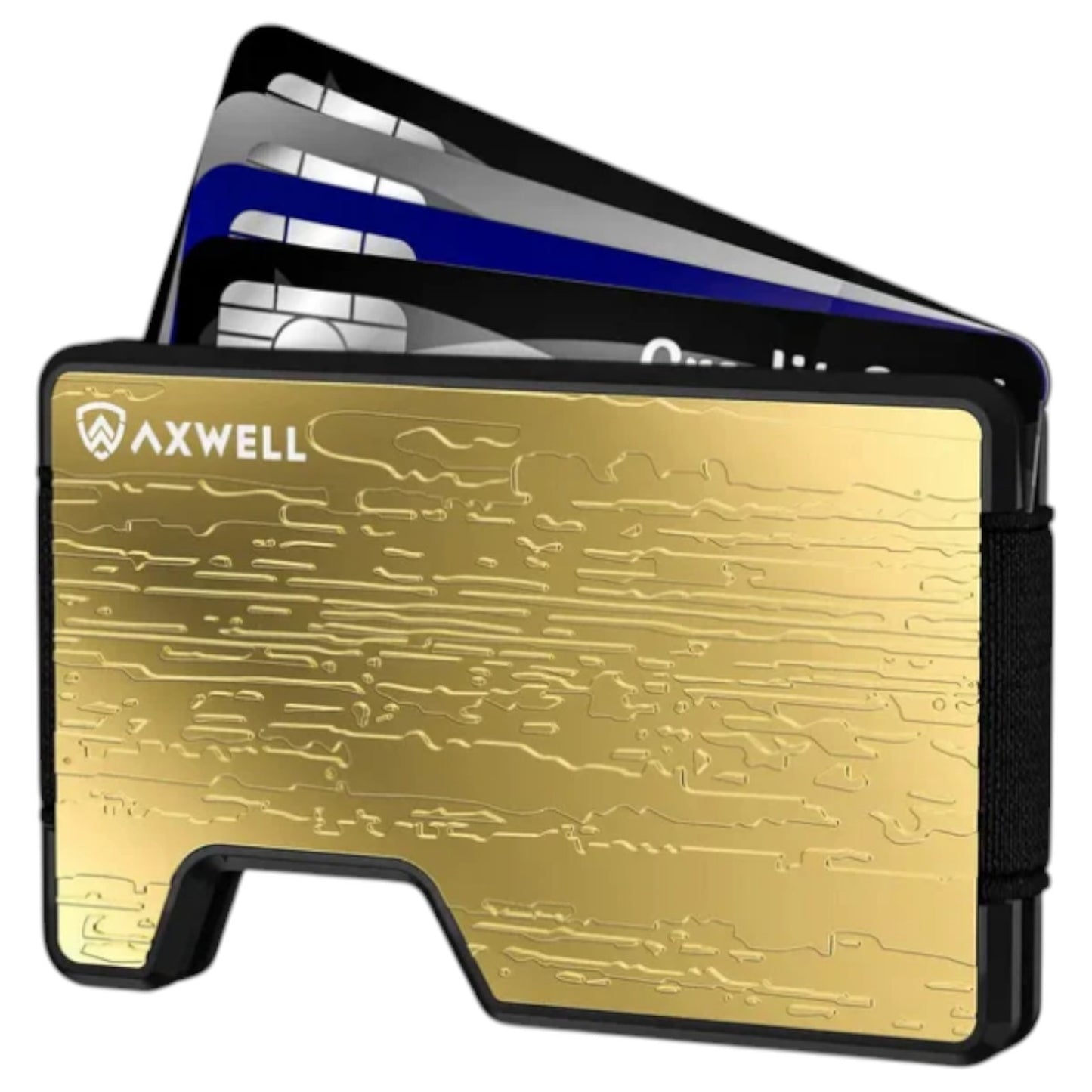 Axwell Wallet - Metal Wallet - RFID-blocking - Brand New In Box
