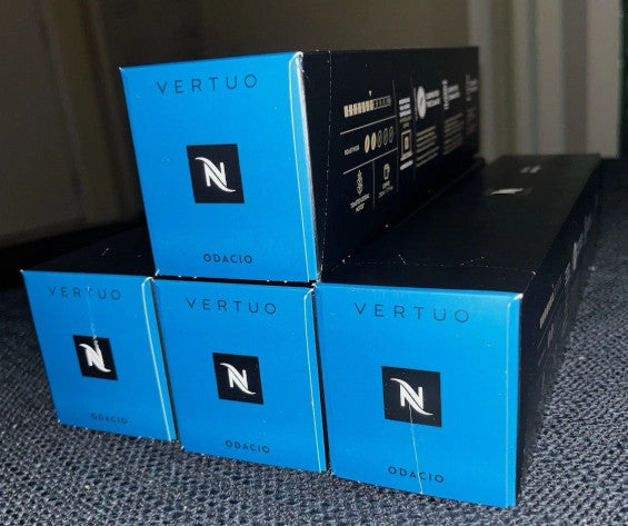 Nespresso Vertuo Odacio Medium Roast Coffee Capsules 4 Sleeves - 40CT - 05/2026