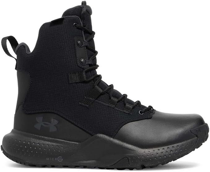 UNDER ARMOUR BOOTS MEN UA MICRO G STELLAR ZIP WP BLK/BLK 3028314-001