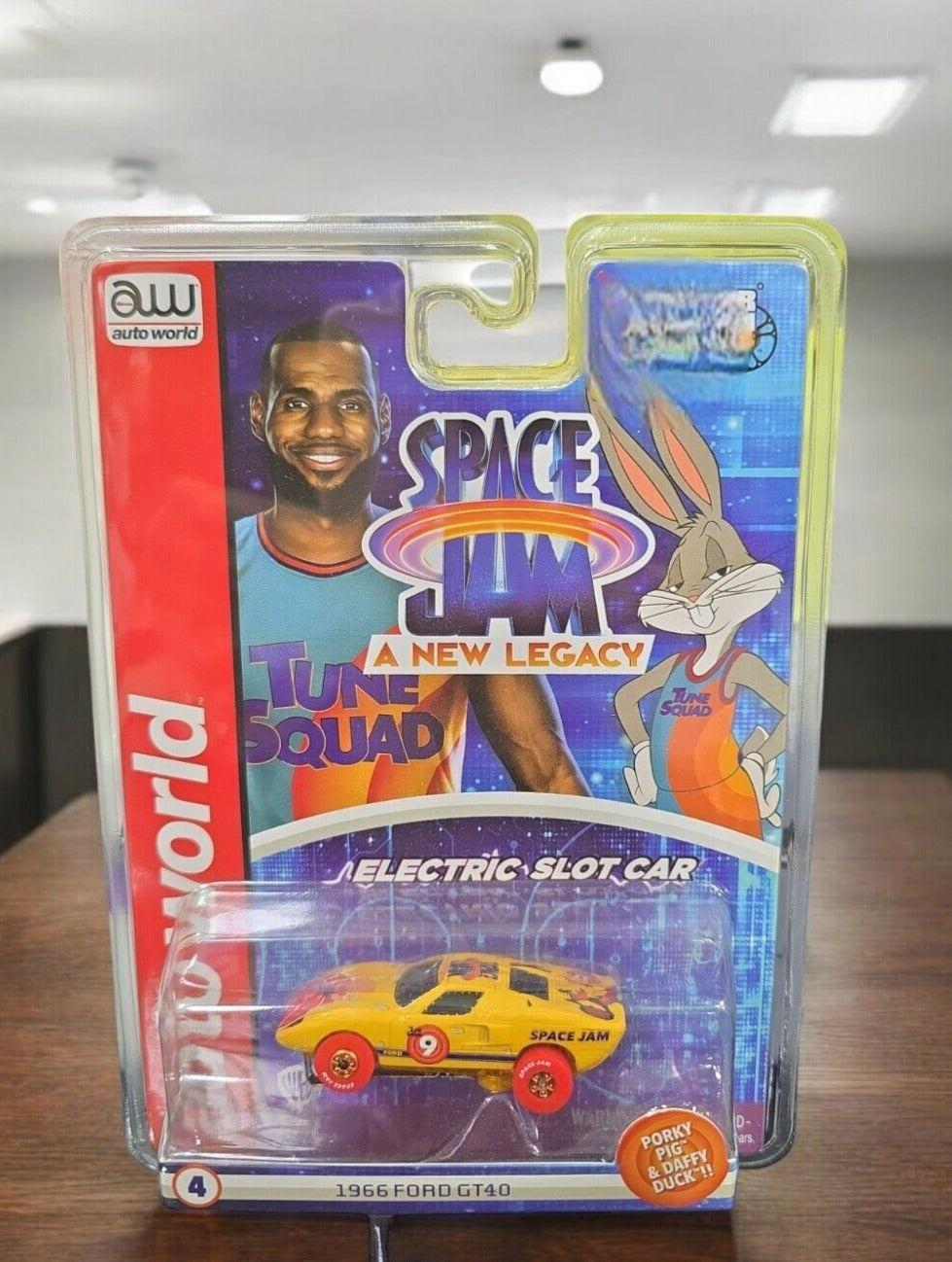SC386/48 Auto World 1966 Chaparral 2F Space Jam Lebron James Electric Slot Car