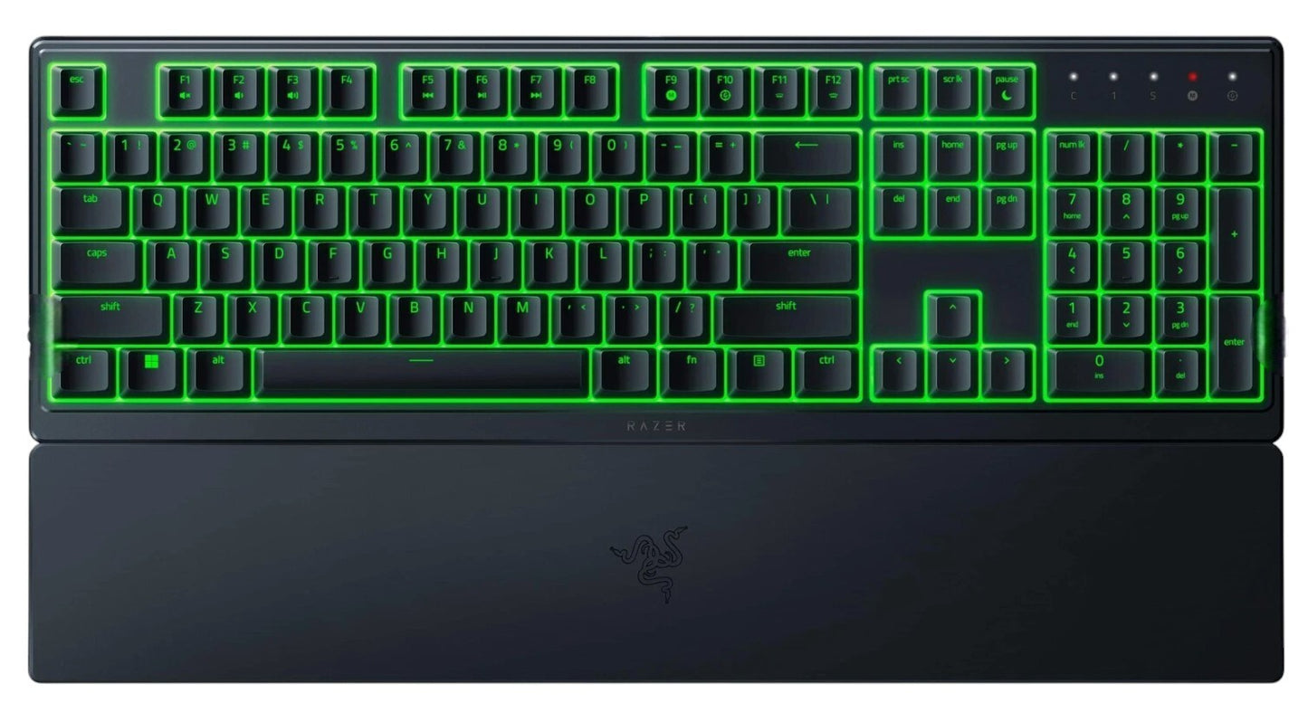 Razer - Ornata V3 X Full-Size Wired Membrane Gaming Keyboard with Chroma RGB ...