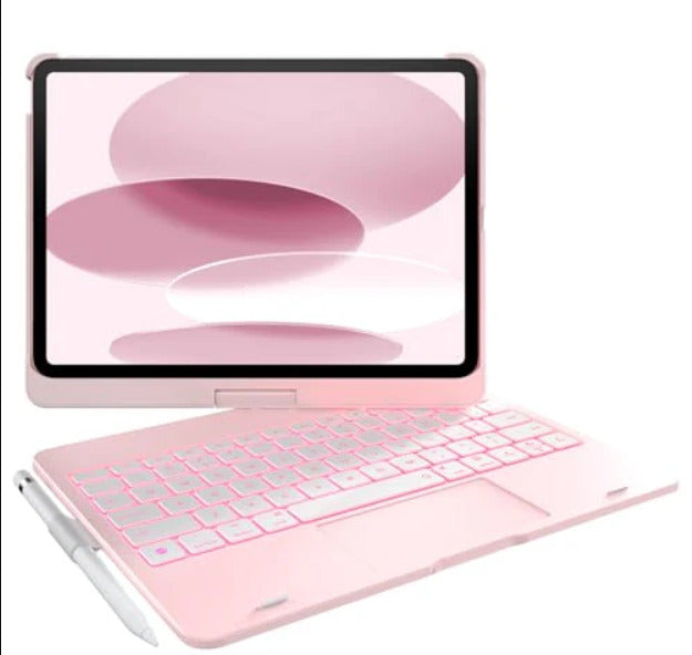 Typecase Touch Wireless Keyboard Case For iPad 10th Generation 10.9 - Light Pink