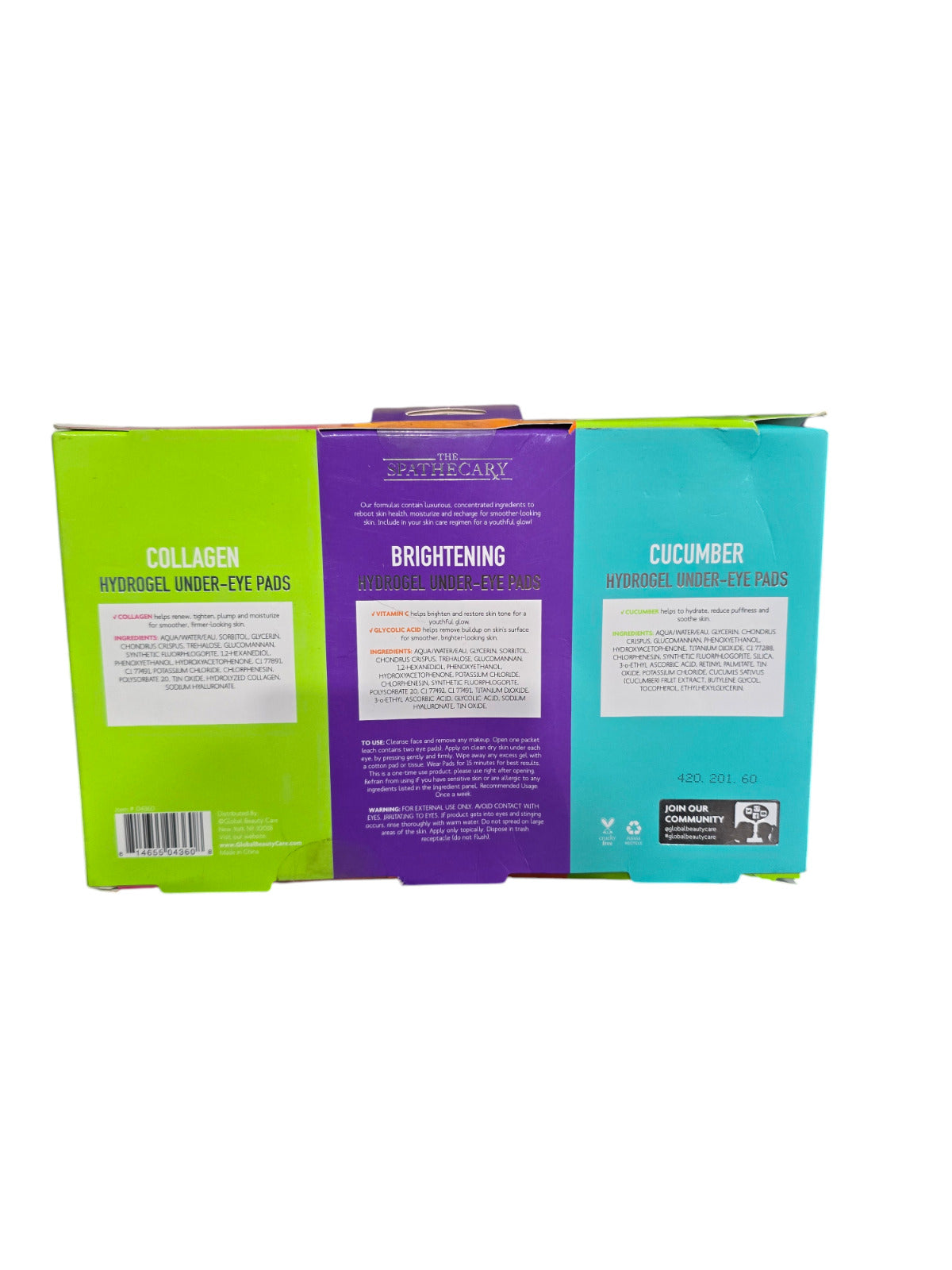 Spathecary Multi-Pack Under-Eye Pads, 12 Pairs