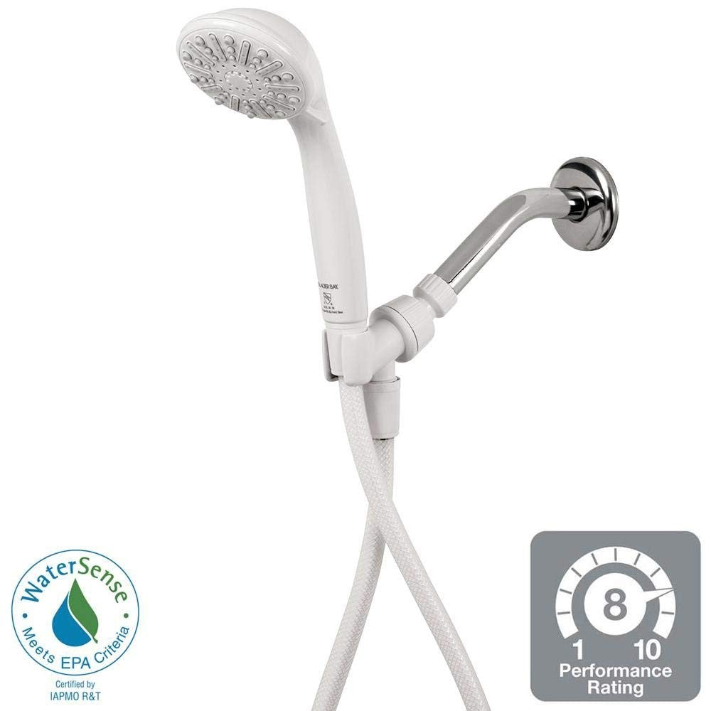 3-Spray Hand Shower in White