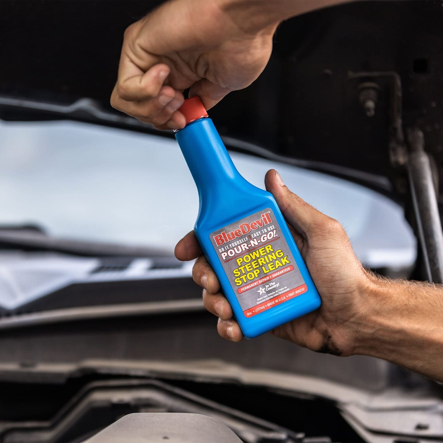 BlueDevil Products 00232 Power Steering Stop Leak - 8 Ounce