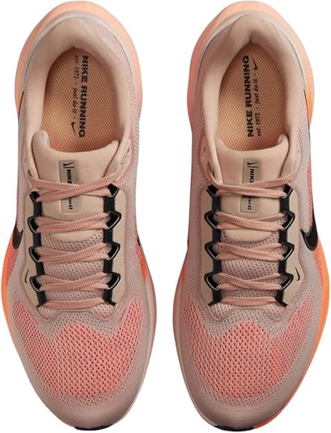 Nike Pegasus Men's Shoes 41 Fossil Stone/Obsidian/Orange FD2722-201 Size 11.5