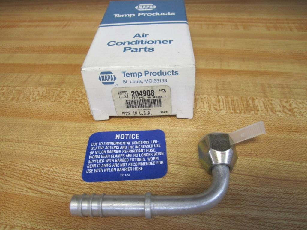 Napa Temp Products 204908 90° Female Fitting