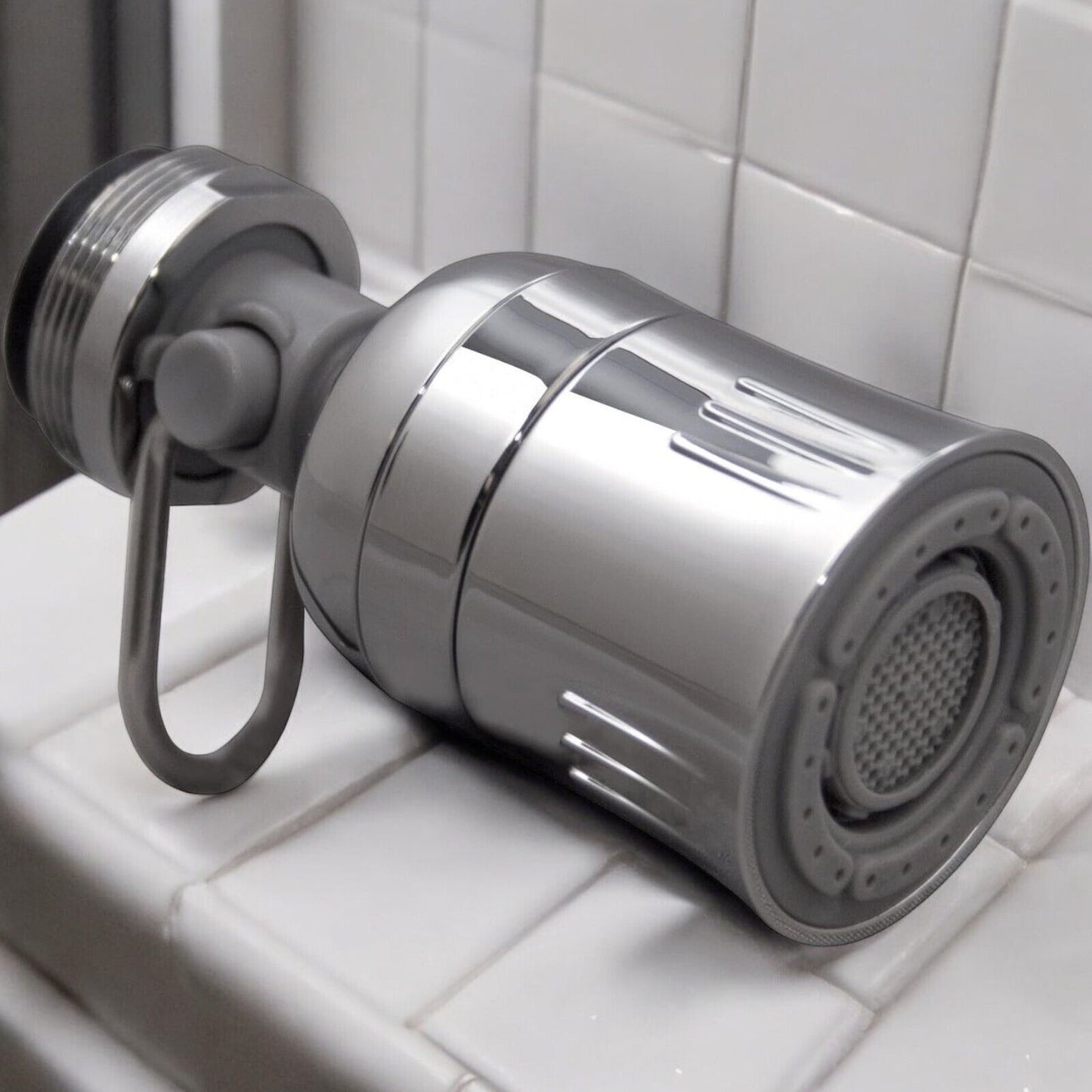 WaterSense Dual Spray Swivel Flow Aerator Kitchen Sink Faucet Chrome N3126VP-C