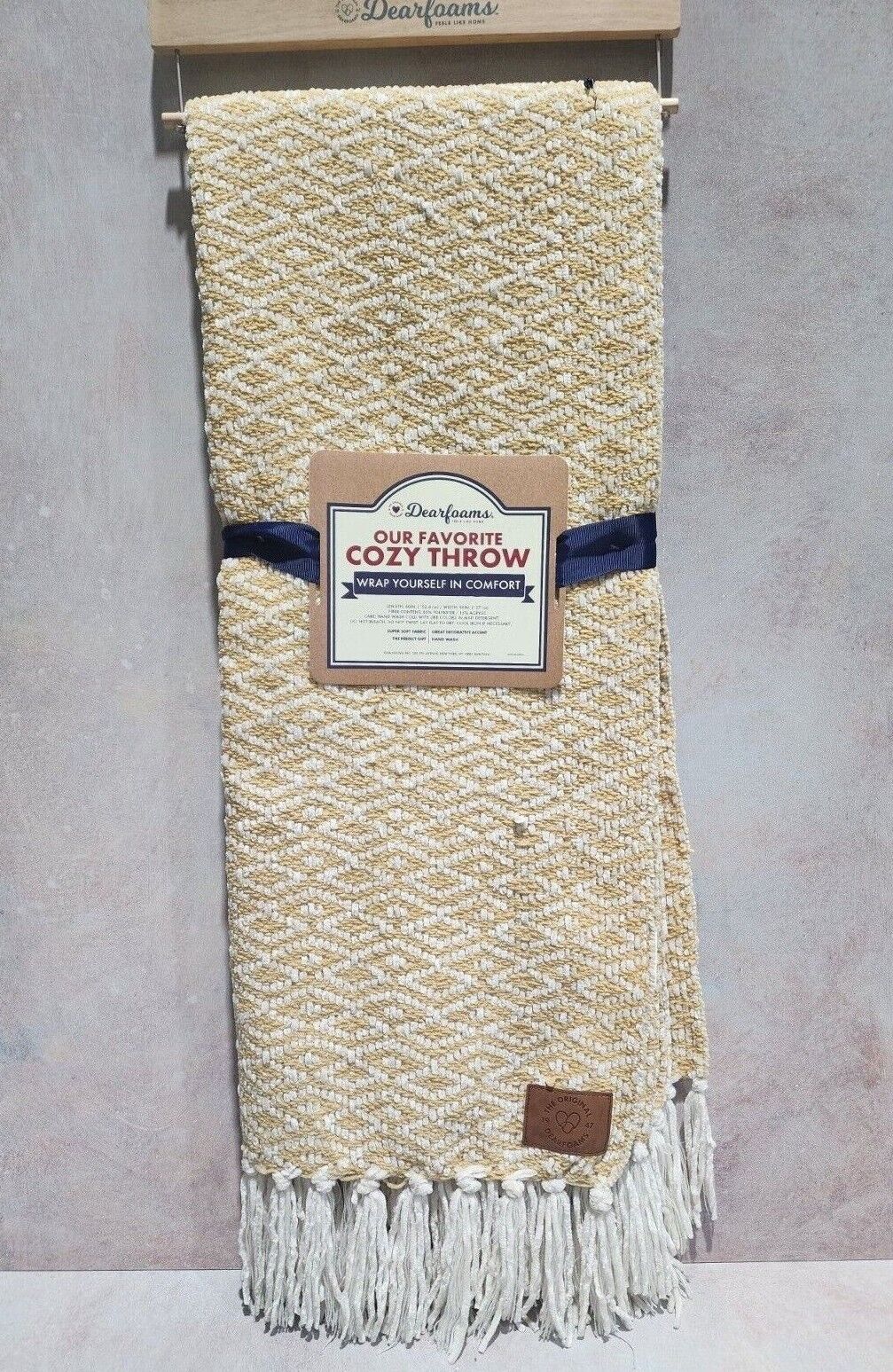 Dearfoams Cozy Throw, Various