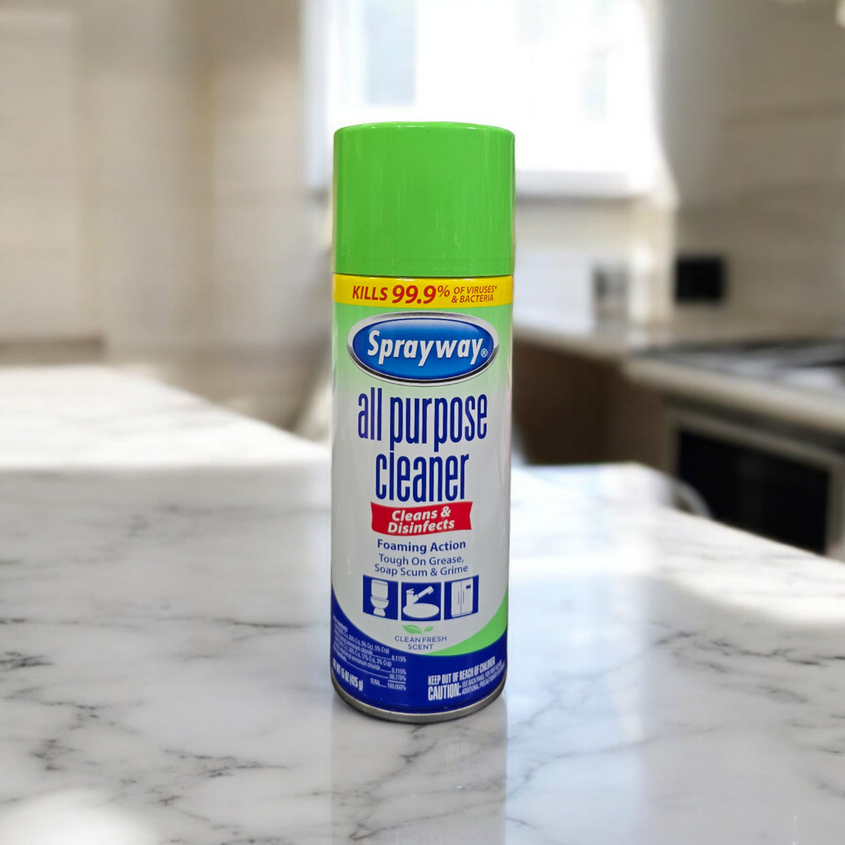 Sprayway All Purpose Cleaner Foaming Action 15 oz, Various