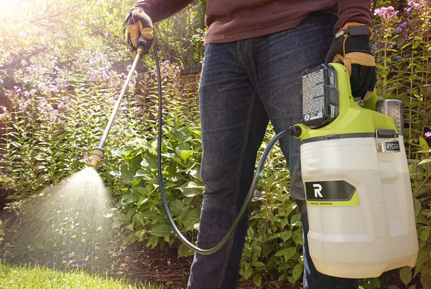 RYOBI 18V ONE+ 2 Gallon Chemical Sprayer Kit (P2830)-BATTERY & CHARGER INCLUDED