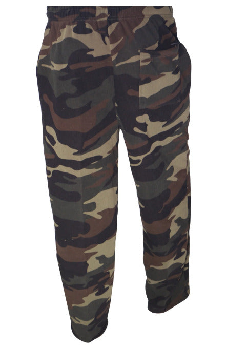 Men's Fitness Sweatpants Camo Gym Drawstring Sports Athletic Joggers 3XL