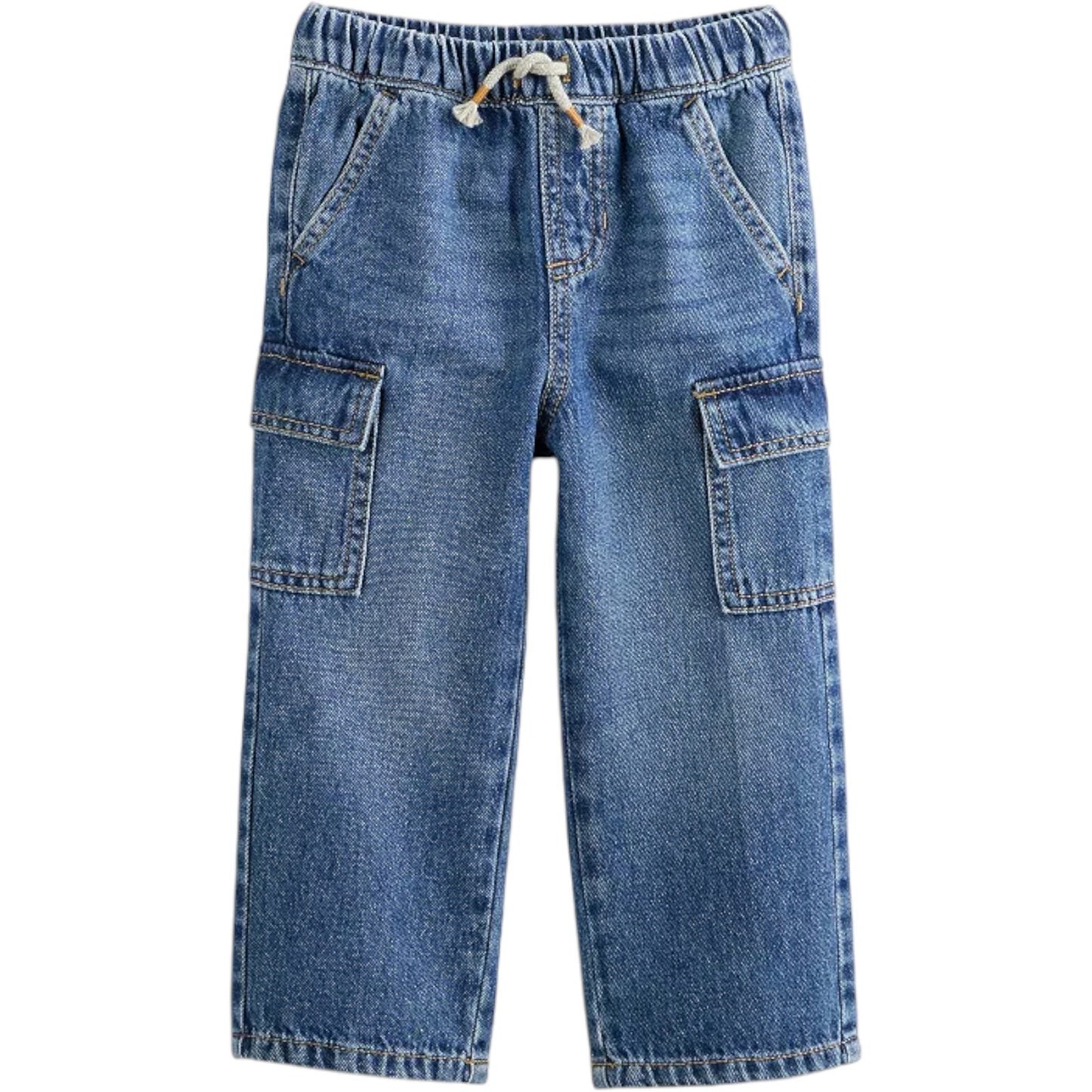 Baby & Toddler Jumping Beans® Relaxed Pull-On Cargo Denim Pants | Size 4