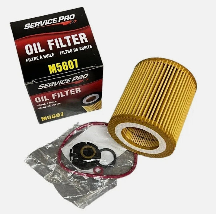 Service Pro M5607 Engine Oil Filter BMW Pack Of 6 Filters