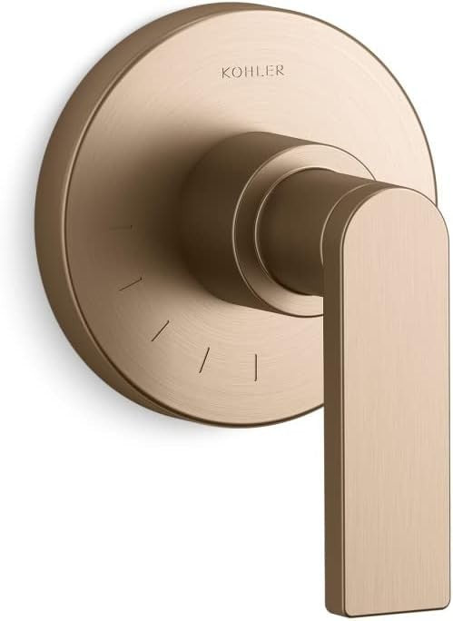 KOHLER T73135-4-BV COMPOSED VOLUME CONTROL TRIM, Vibrant Brushed Bronze