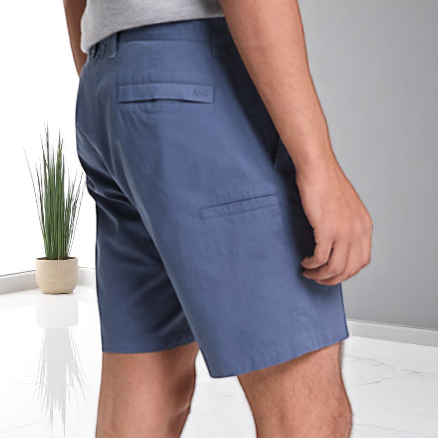 Michael Kors Mens Stretch Cotton Shorts - Size 32 - 38 White, Blue, Beige - NWT