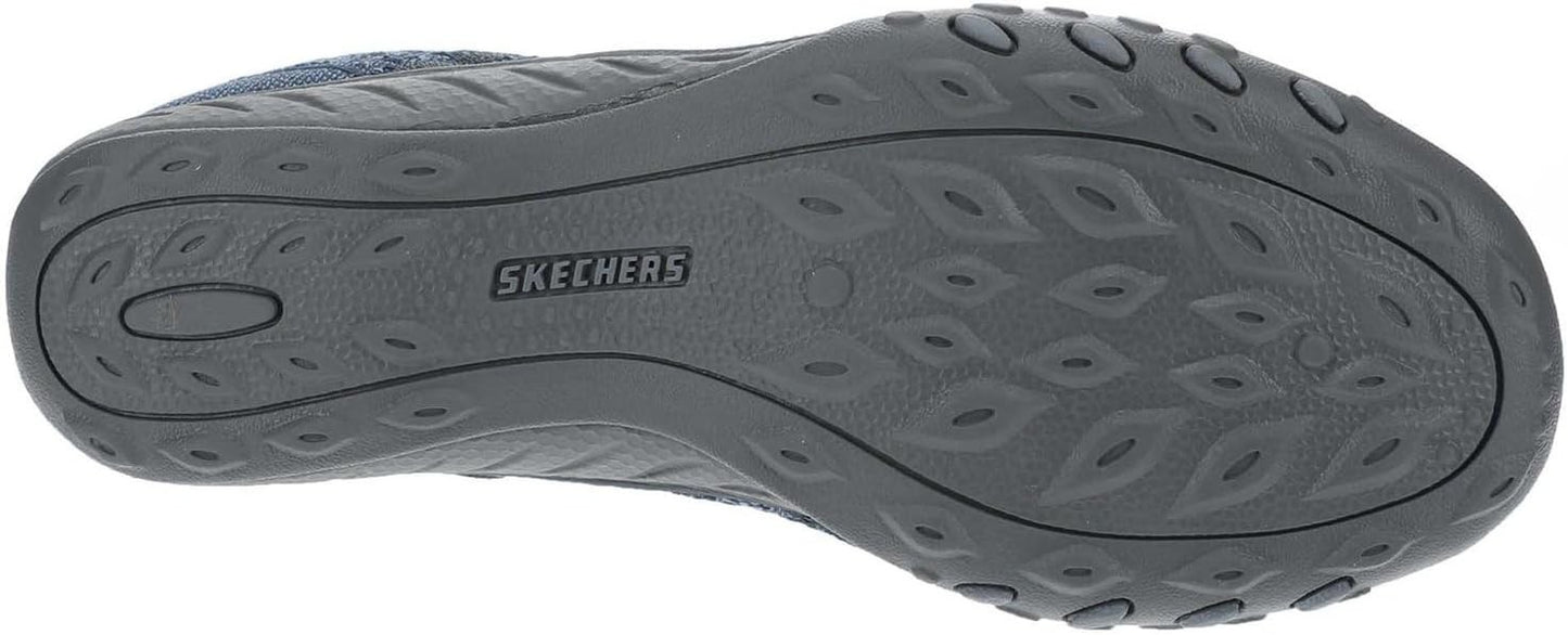 Skechers 23038 Breathe Easy Serendipity Sneakers Blue Relaxed Fit Air-Cooled