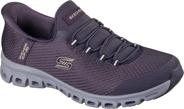 SKECHERS Slip-ins Glide -Step Vibey Memory Foam Washable Vegan - Plum - 104557